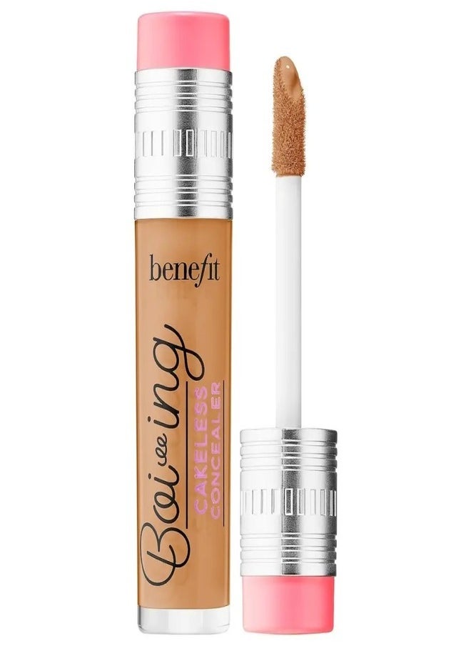 benefit - Benefit Boi-ing Cakeless Concealer #8 Keep On (Medium-Tan Cool) – Full Coverage, Lightweight Formula for Dark Circles & Blemishes, 5ml - Image 1