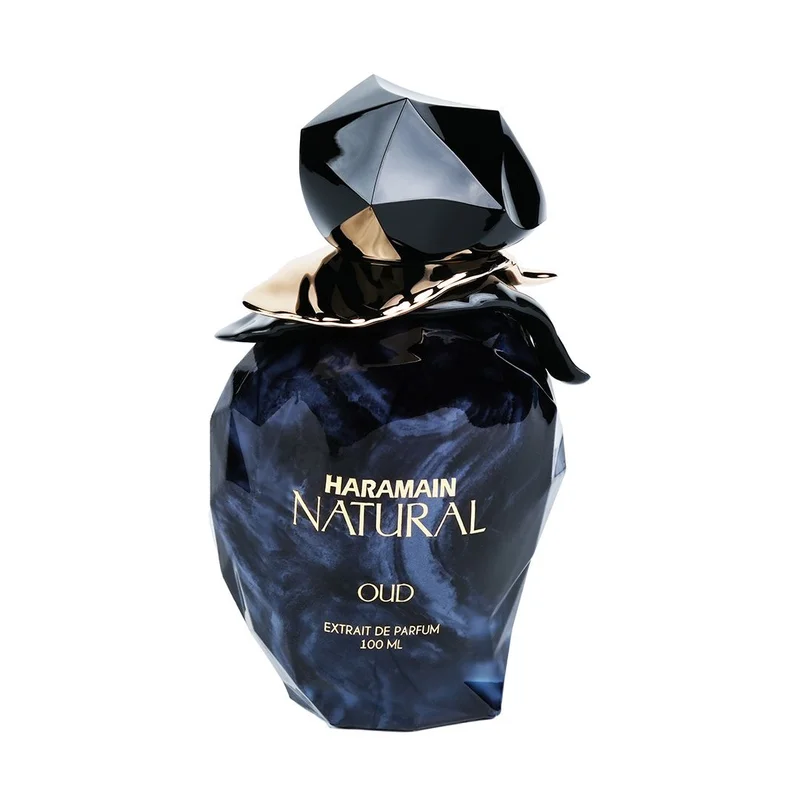 Al Haramain Al Haramain Natural Oud, 100ml Extrait De Parfum, Spicy Aromatic Fragrance with Bergamot and Oud