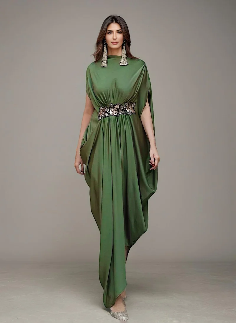 إكستاسي ثوب مطوي منسدل