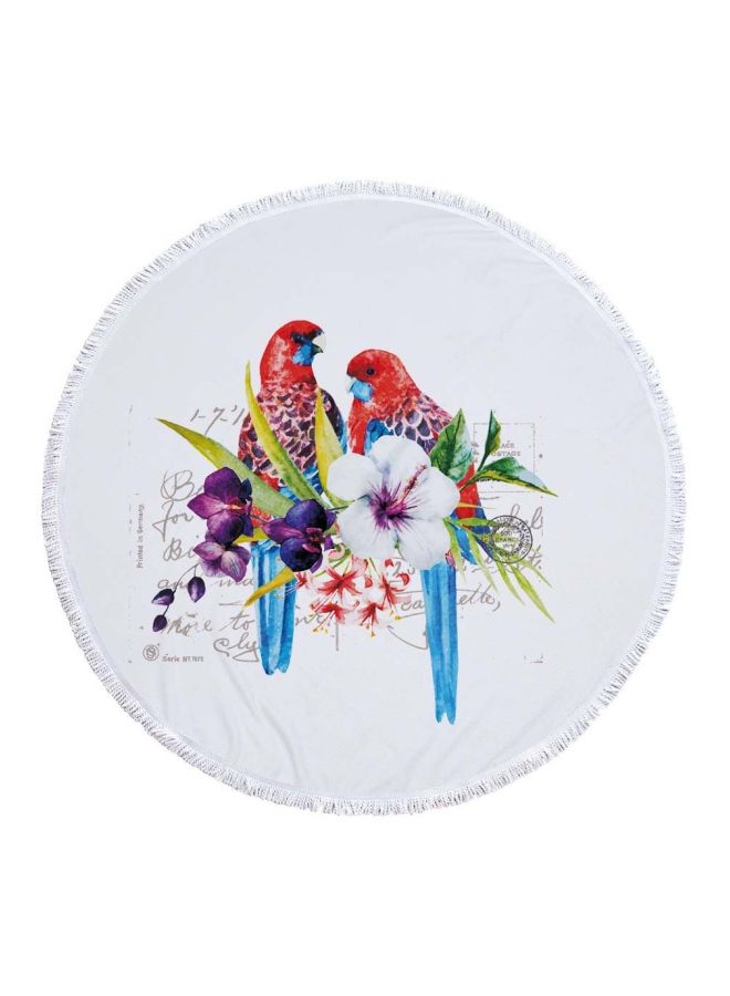 منشفة شاطئ مطبوعة