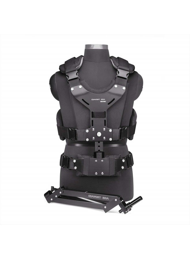 FLYCAM Comfort Stabilizing Arm & Vest for Flycam 5000/ 3000/DSLR Nano Handheld Camera Video Steadycam Stabilizer up to 5kg | Stabilization Body Mount System for camcorders Stabilization (CMFT-AV)  - Image 1