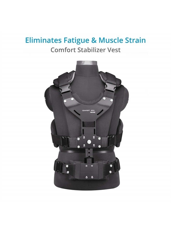 FLYCAM Comfort Stabilizing Arm & Vest for Flycam 5000/ 3000/DSLR Nano Handheld Camera Video Steadycam Stabilizer up to 5kg | Stabilization Body Mount System for camcorders Stabilization (CMFT-AV)  - Image 2