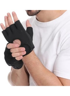 Generic MD Stay Fit Color Sport Purpose, Training Equipment, Men and Women, Half - Finger Riding Fitness Milky Gloves  - Image 5
