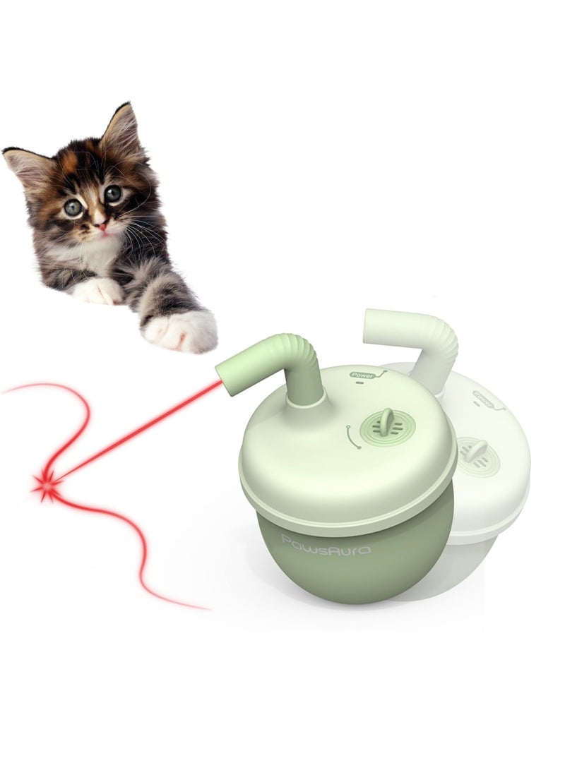 Interactive Cat Laser Toy - 360° Smart Laser Bubble, 3 Modes, USB Rechargeable, Anti-Depression Pet Motion Toy - Image 1