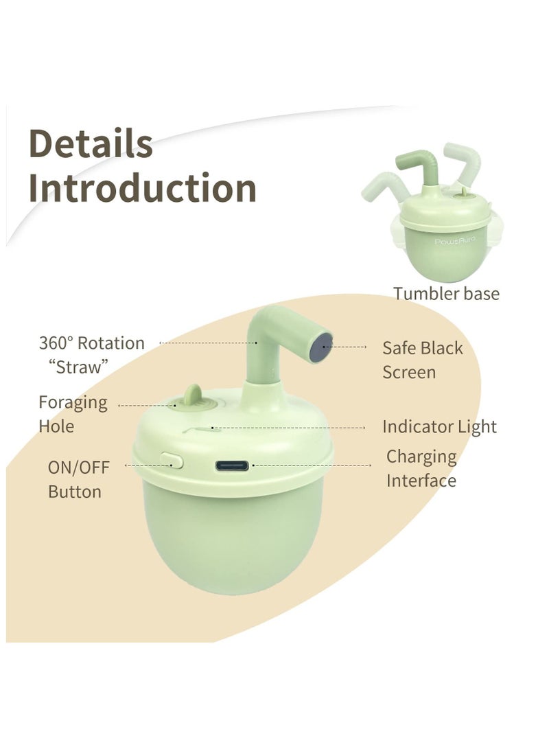 Interactive Cat Laser Toy - 360° Smart Laser Bubble, 3 Modes, USB Rechargeable, Anti-Depression Pet Motion Toy - Image 4