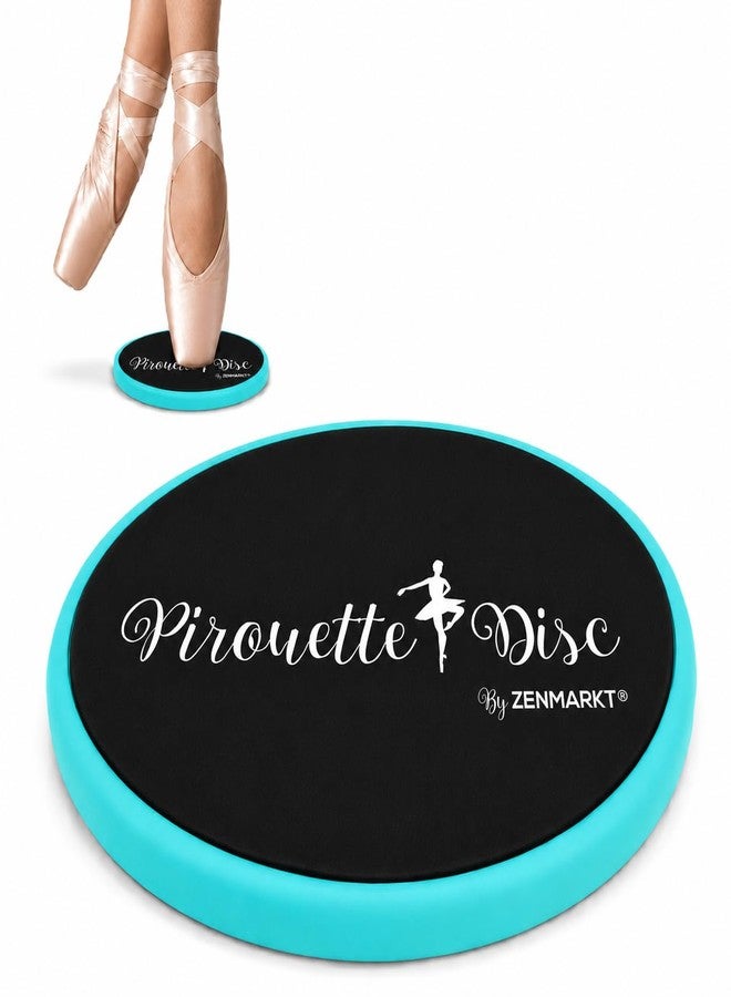 Zenmarkt Ballet Pirouette Disc for Dancers - Portable Turn Disc for Dancing on Releve, Gymnastics and Ice Skaters - for Better Pirouette Technique, Releve, Turns and Dance Spinning (Sky Blue) - Image 1