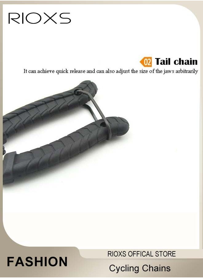 RIOXS - Bicycle Chain Measuring Ruler and Chain Removal Tool Set Bicycle Chain Wear Checker Chain Measuring Gauge Removal Dual Purpose Tool - Image 1