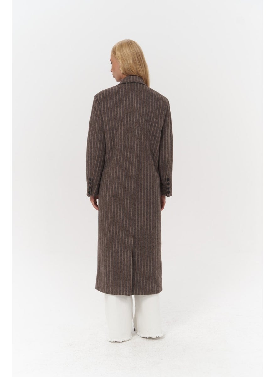 Gasadalur Striped Brown Masculine Coat - pzsku/Z377554372200C9D8AE4DZ/45/_/1741249056/72a1c27b-4021-4bf8-817d-9fc9093ae0f2