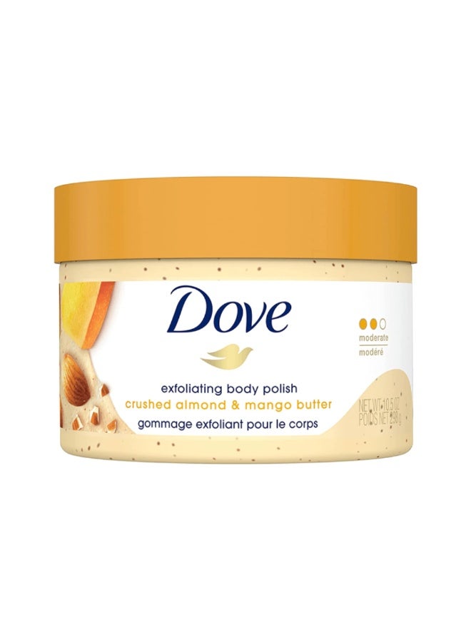 دوف مقشر الجسم باللوز المطحون وزبدة المانجو - 298 جم - Image 1