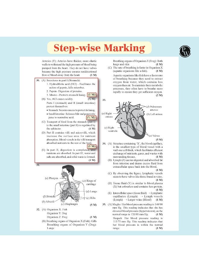 PW (Physics Wallah) CBSE Class 10 Competency Based Question Bank | 1500+ Competitive Based Questions | Chapter Wise | Sci, SST & Math, PYQs - Past 10 Years' Solved Papers (Set of 2 Books) (2024-2025)