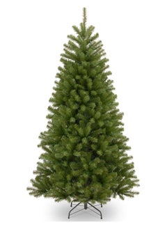 FARROBIZZ Artificial Christmas Tree, Green, North Valley Spruce, Includes Stand, 6.5 Feet  - Image 1