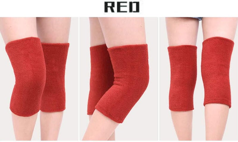 Holiberty Thermal Knee Braces Women Men Elastic Arthritis Knee Compression Sleeve Ski Cycling Leg Warmers Knee Support Pads - Image 3
