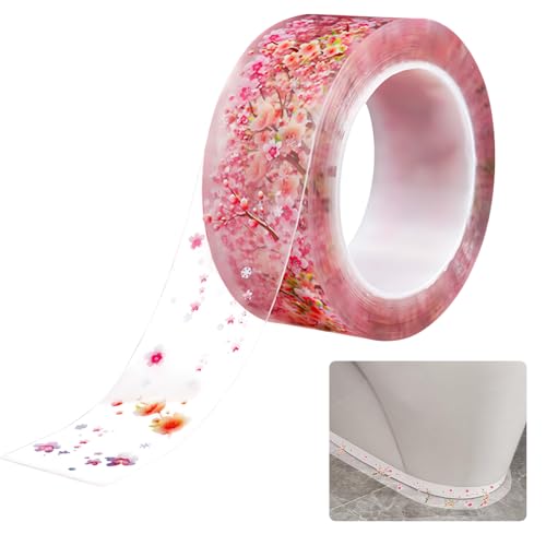 CoolShef PVC Waterproof Tape for Kitchen Sink, Washable Self-Adhesive Caulk Strip, Sealing Tape Waterproof for Bathroom, Countertop, Sink, Bathtub, Toilet Edge (4.2cm x 3m) - Image 1