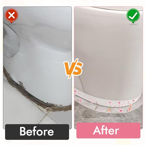 CoolShef PVC Waterproof Tape for Kitchen Sink, Washable Self-Adhesive Caulk Strip, Sealing Tape Waterproof for Bathroom, Countertop, Sink, Bathtub, Toilet Edge (4.2cm x 3m) - Image 5