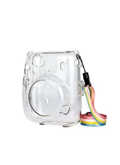 Sharpdo Polaroid Instax Mini11 Transparent Storage Case Protective Cover Anti-scratch and Anti-fall