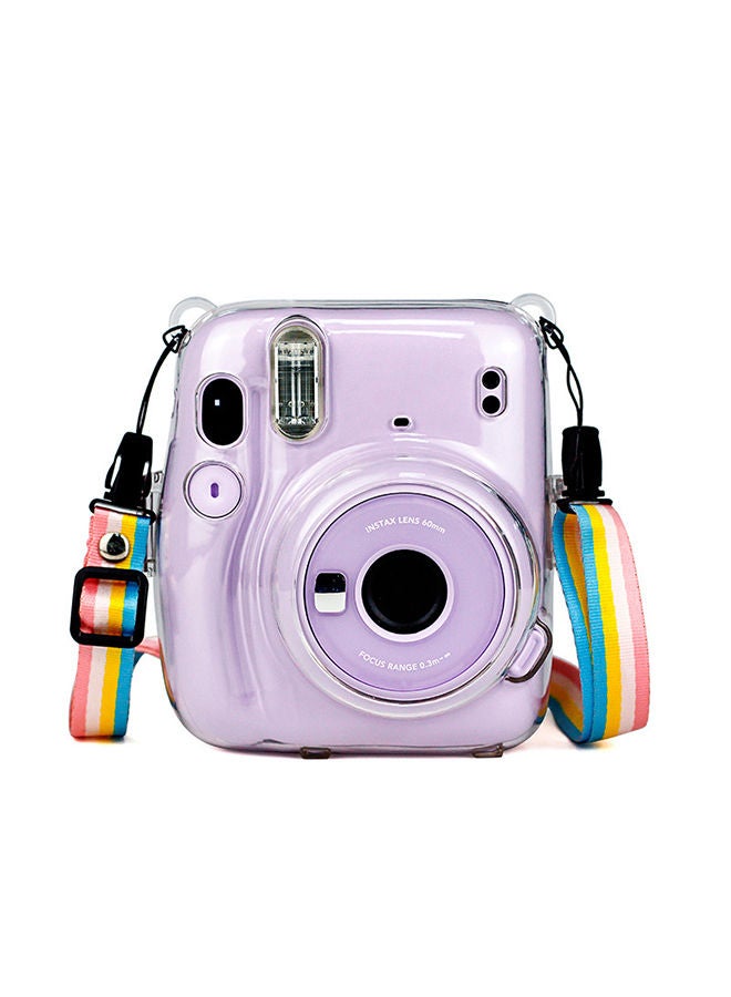 Sharpdo Polaroid Instax Mini11 Transparent Storage Case Protective Cover Anti-scratch and Anti-fall  - Image 4