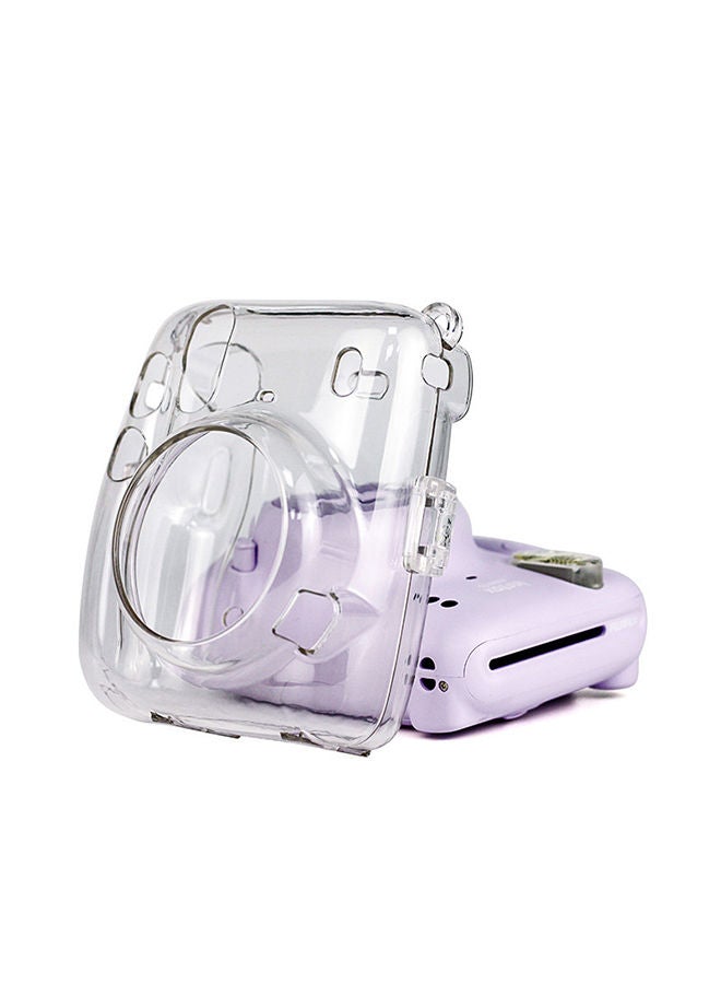 Sharpdo Polaroid Instax Mini11 Transparent Storage Case Protective Cover Anti-scratch and Anti-fall  - Image 3