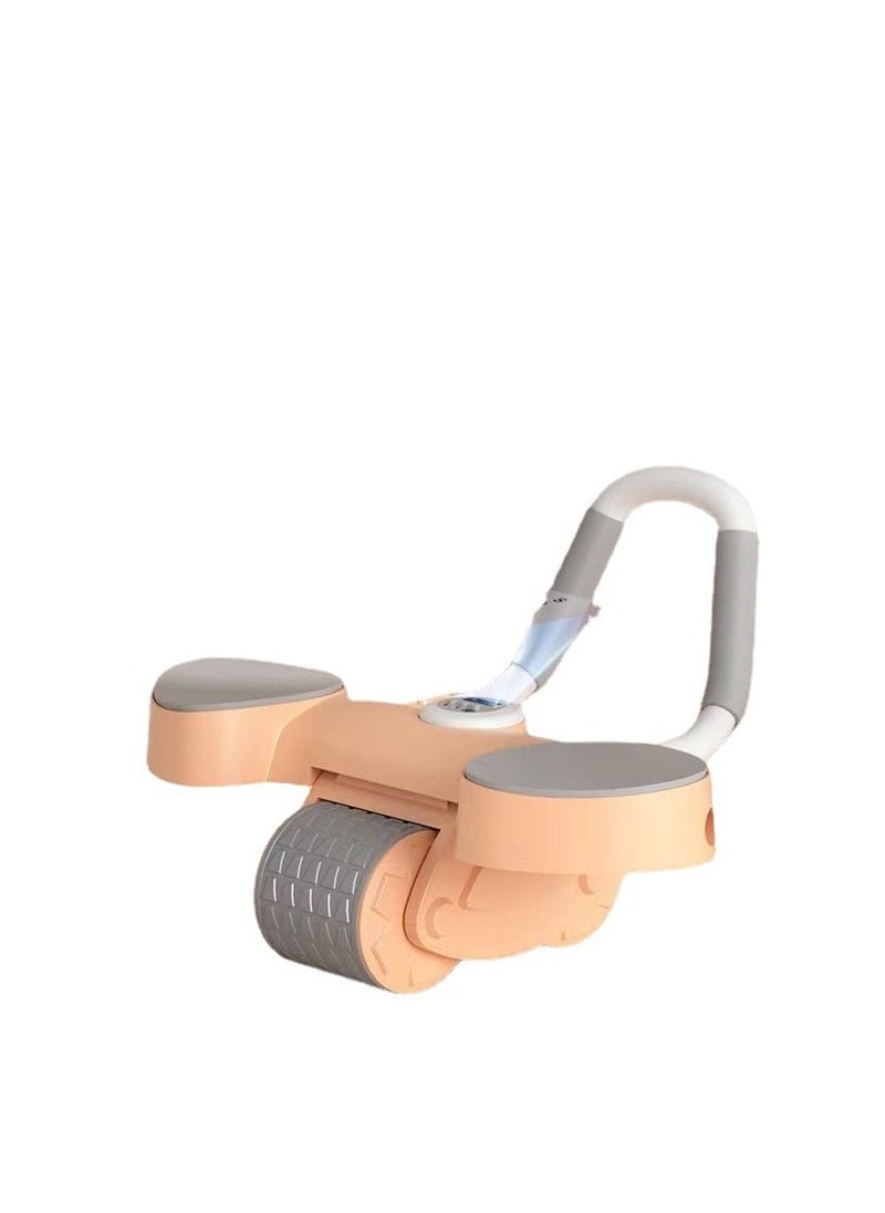 Y&D - 2 and 1 Smart Ab Wheel, Built-in Chip, Accurate Recording, Automatic Rebound Abs Workout Equipment, Good Stability, Free Thickened Pads, Not Hurting the Knees - Image 1