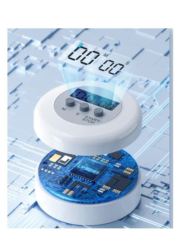 Y&D - 2 and 1 Smart Ab Wheel, Built-in Chip, Accurate Recording, Automatic Rebound Abs Workout Equipment, Good Stability, Free Thickened Pads, Not Hurting the Knees - Image 1