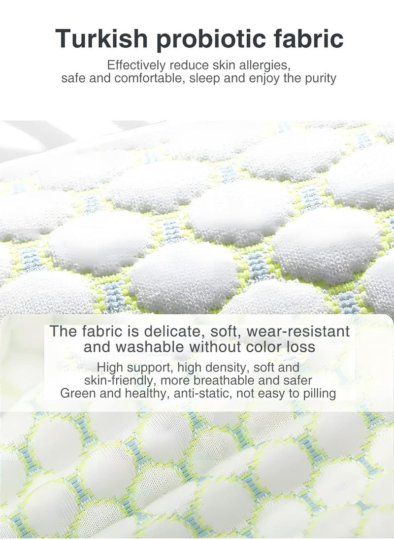 LEOKOR Maternity Pillow, Pregnancy Pillow for Sleeping, Soft Baby Bub Maternity Pillow with Detachable and Adjustable Pillow Cover, Pregnancy Body Pillow Support Legs, Back, Belly  - Image 3