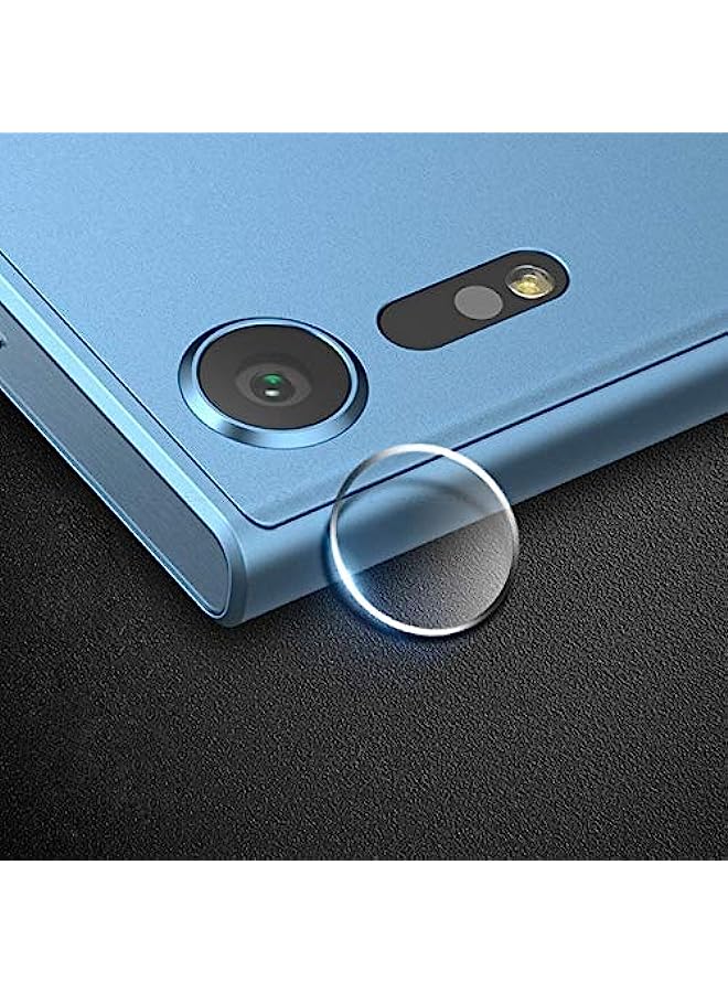 HuHa Tempered Glass Screen Protector Compatible 0.3mm 2.5D Transparent Rear Camera Lens Protector Tempered Glass Film for Sony Xperia XZs - Image 1