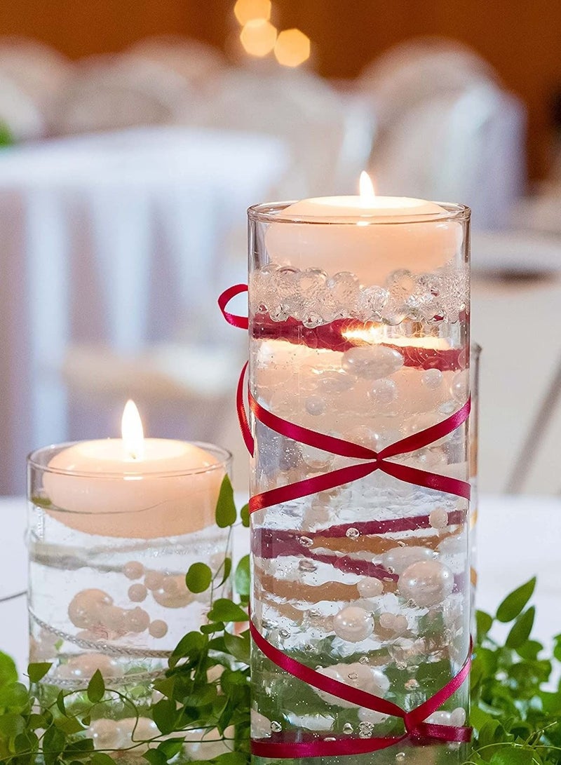 Captaintech 20000 Pcs Jelly Magic Cristal Decorate Water Beads Transparent Hydrogel Jelly Bead Vase Filling Floating Pearl Floating Candle Making - Image 3
