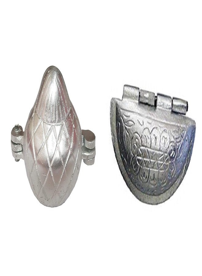 Ervio Modak Maker & Gujiya Maker Set of 2 | Aluminium Modak Mould, Gujiya Mould, Momos, Karanji & Dumpling Maker | Easy Press Sweet Maker Tool for Festivals & Pooja Sweets - Image 1