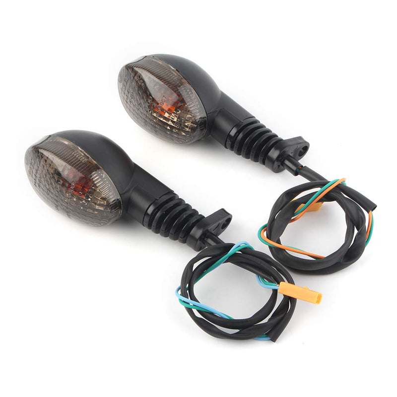 GZYF 1 Pair Motorcycle LED Turn Signal Indicator Light Lamp Rear Blinker Lamp for KAWASAKI NINJA 250R 20082012 KLX 250SF 20092010 KLX250S 20092014 VN 650 Vulcan S 20152017