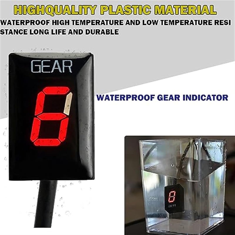 Wivplex 1-6 Gear Display Indicator for Motorcycles - Image 5