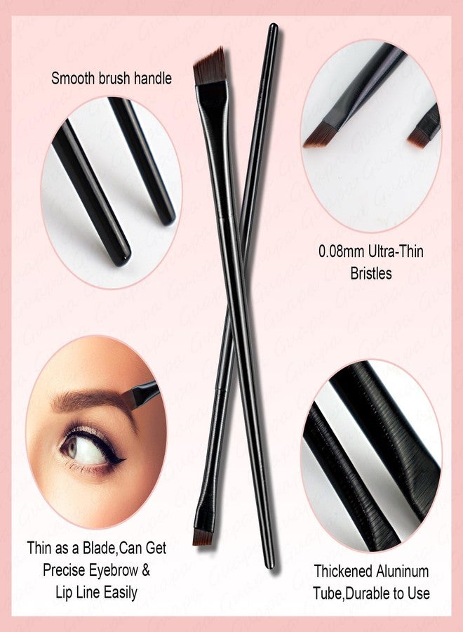 Guapa White Brow Mapping Paste Kit for Brow & Lip Contouring - 20g Paste, 2 Eyebrow Brushes, 30 Eyebrow Ruler Stickers - Essential Microblading & Permanent Makeup Tools - Image 3