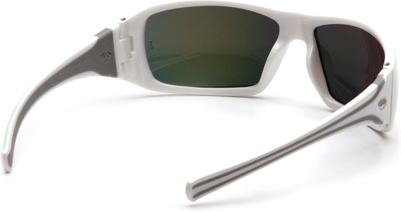 Pyramex Safety Goliath SW5655D Safety Glasses with Sky Red Mirror Lens - Image 4