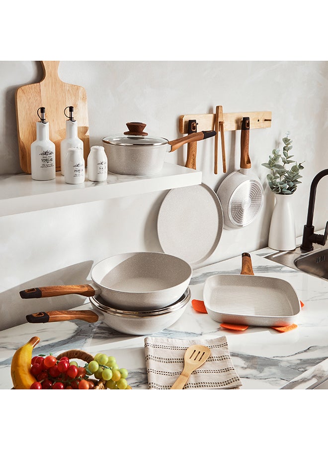 Home Box La Natura Forged Induction Wok with Trivet 48 x 10.5 x 28 cm  - Image 5