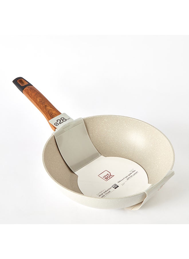 Home Box - La Natura Forged Induction Wok with Trivet 48 x 10.5 x 28 cm - Image 1