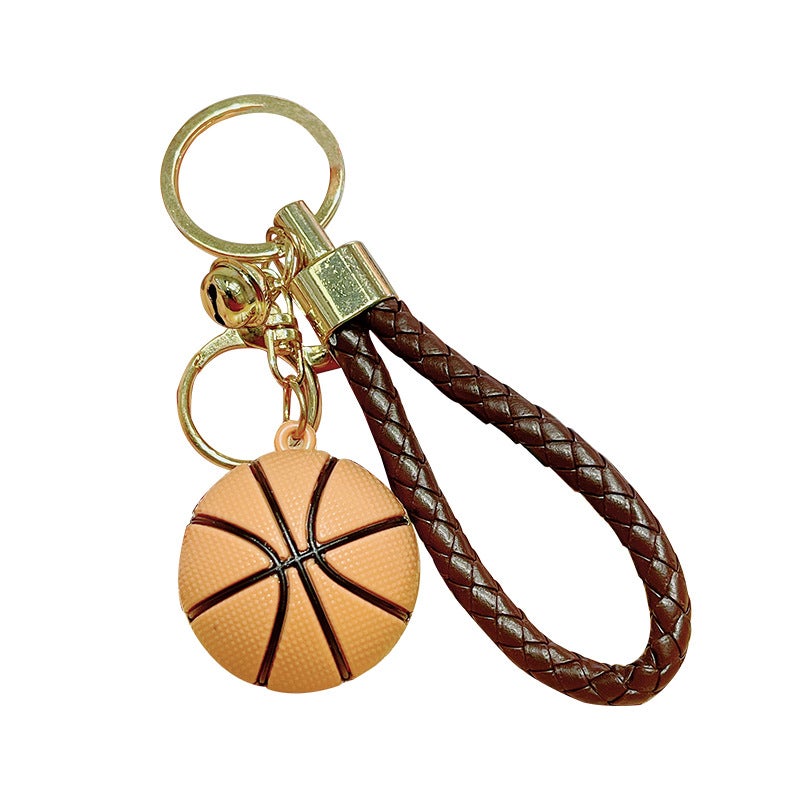 Basketball Keychain - Soft Silicone Key Ring Decoration for Bags - Image 5