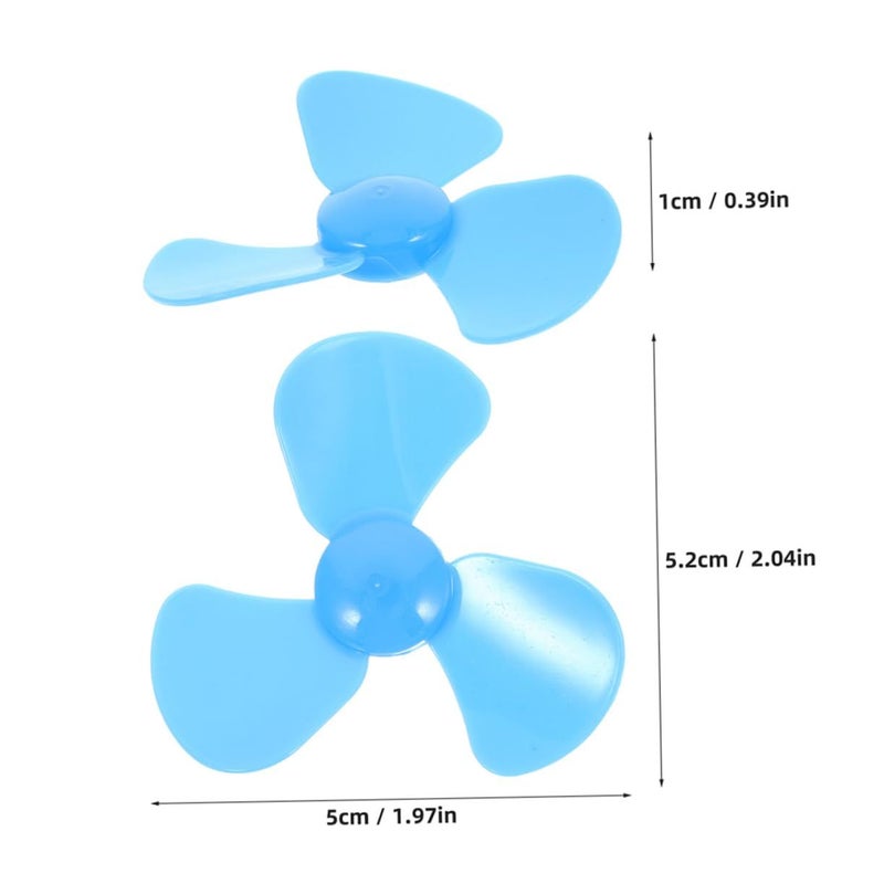 15Pcs Mini Fan Blades Replacement For DIY Projects Motor Crafts Experiment - Image 3