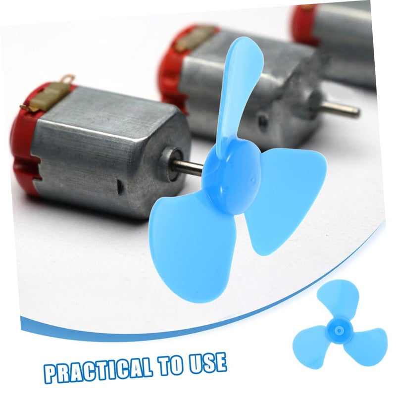 15Pcs Mini Fan Blades Replacement For DIY Projects Motor Crafts Experiment - Image 4