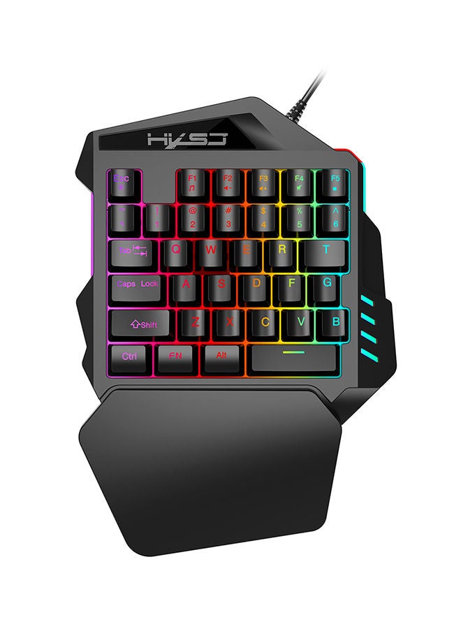 NIBEMINENT High Grade Single Hand Gaming Wired Keyboard  - Image 1