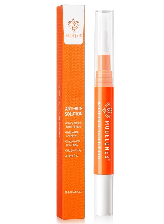 modelones Stop Nail Biting Pen, Purple Nail Biting Prevention - Image 1