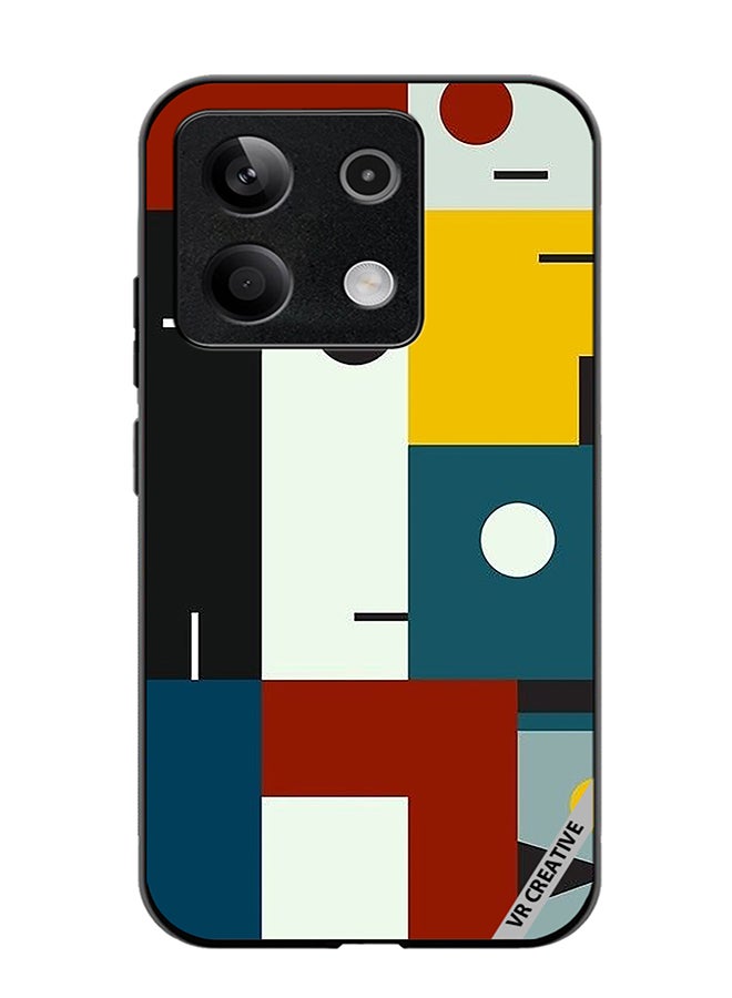 VR CREATIVE Protective Case Cover For Xiaomi Poco X6 Bauhaus Age Design Multicolour - Image 1
