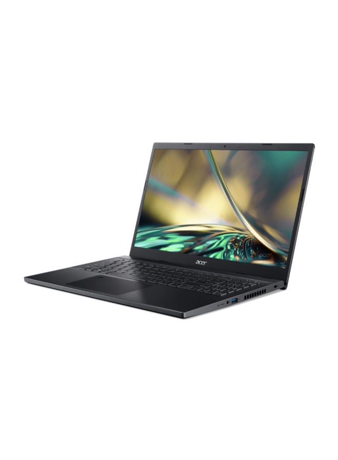 Acer Aspire 7 A715-76G-56U2 Laptop With 15.6-inch Full HD Display, Core i5-12450H Processor/8GB RAM/512GB SSD/DOS(Without Windows)/4GB Nvidia GeForce RTX 3050/ English/Arabic Charcoal Black - Image 3