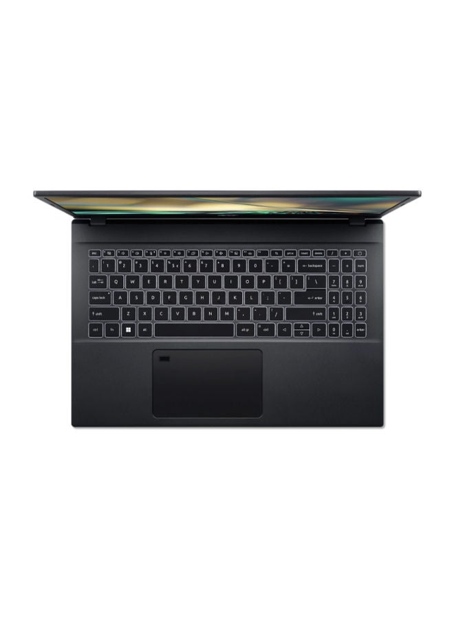 Acer Aspire 7 A715-76G-56U2 Laptop With 15.6-inch Full HD Display, Core i5-12450H Processor/8GB RAM/512GB SSD/DOS(Without Windows)/4GB Nvidia GeForce RTX 3050/ English/Arabic Charcoal Black - Image 4