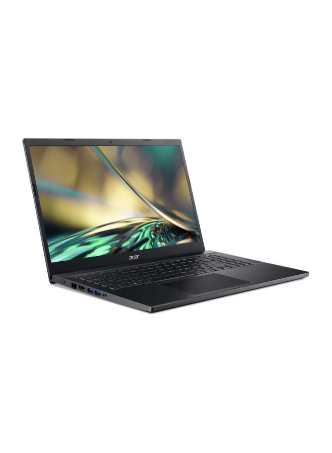 Acer Aspire 7 A715-76G-56U2 Laptop With 15.6-inch Full HD Display, Core i5-12450H Processor/8GB RAM/512GB SSD/DOS(Without Windows)/4GB Nvidia GeForce RTX 3050/ English/Arabic Charcoal Black - Image 2