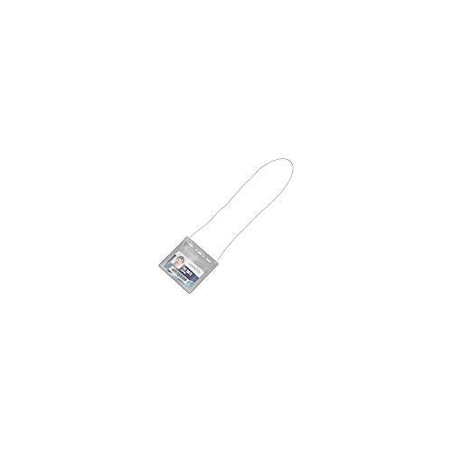 Advantus Wearable Badge Holder, Clear (97098) - Image 1