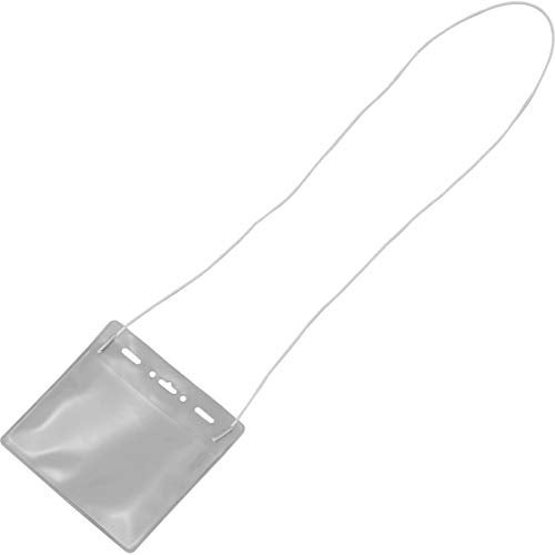 Advantus Wearable Badge Holder, Clear (97098) - Image 3