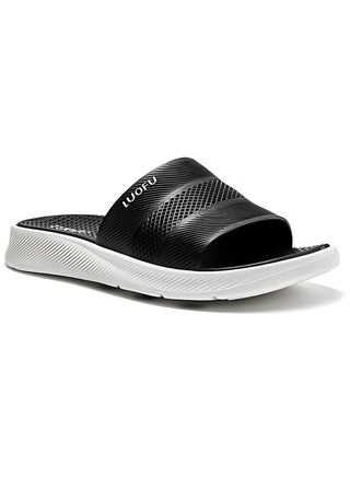 LUOFU Luofu Men's Slide Slippers Unisex Shower Sliders