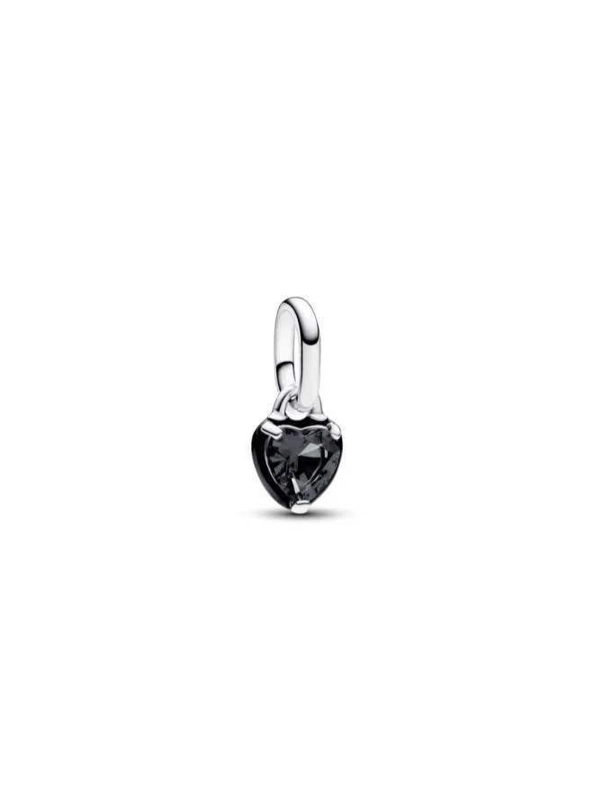 PANDORA Pandora ME Black Chakra Heart Mini Dangle Charm