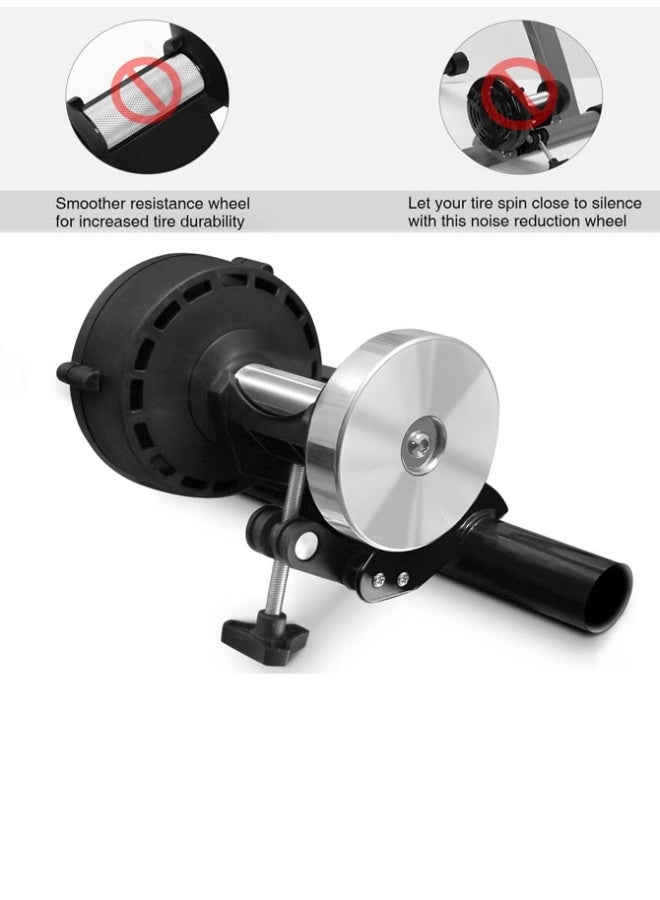 ماكس سترينث حامل دراجة ثابت للتدريب على ركوب الدراجات في الأماكن المغلقة، حامل مغناطيسي ثابت للتمارين الرياضية للدراجات الهوائية الجبلية ودراجات الطرق، حامل دولاب الموازنة - Image 5