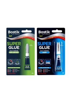 Bostik Bostik Multi-Purpose Non-Drip Gel + Liquid Super Glue Bundle (3 g, 2 Pc.)  - Image 1