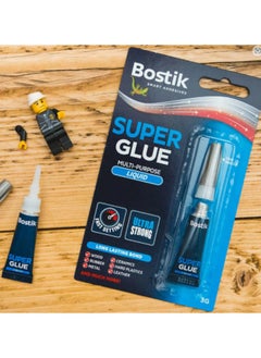 Bostik Bostik Multi-Purpose Non-Drip Gel + Liquid Super Glue Bundle (3 g, 2 Pc.)  - Image 4