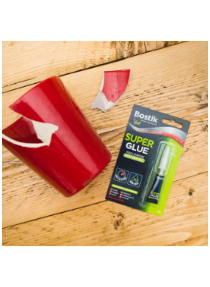 Bostik Bostik Multi-Purpose Non-Drip Gel + Liquid Super Glue Bundle (3 g, 2 Pc.)  - Image 5